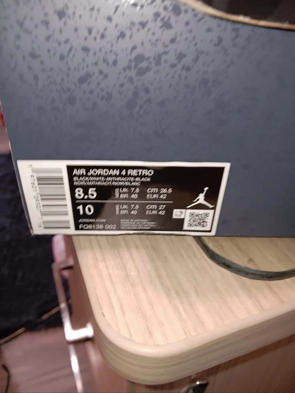 Air Jordan 4 Fear